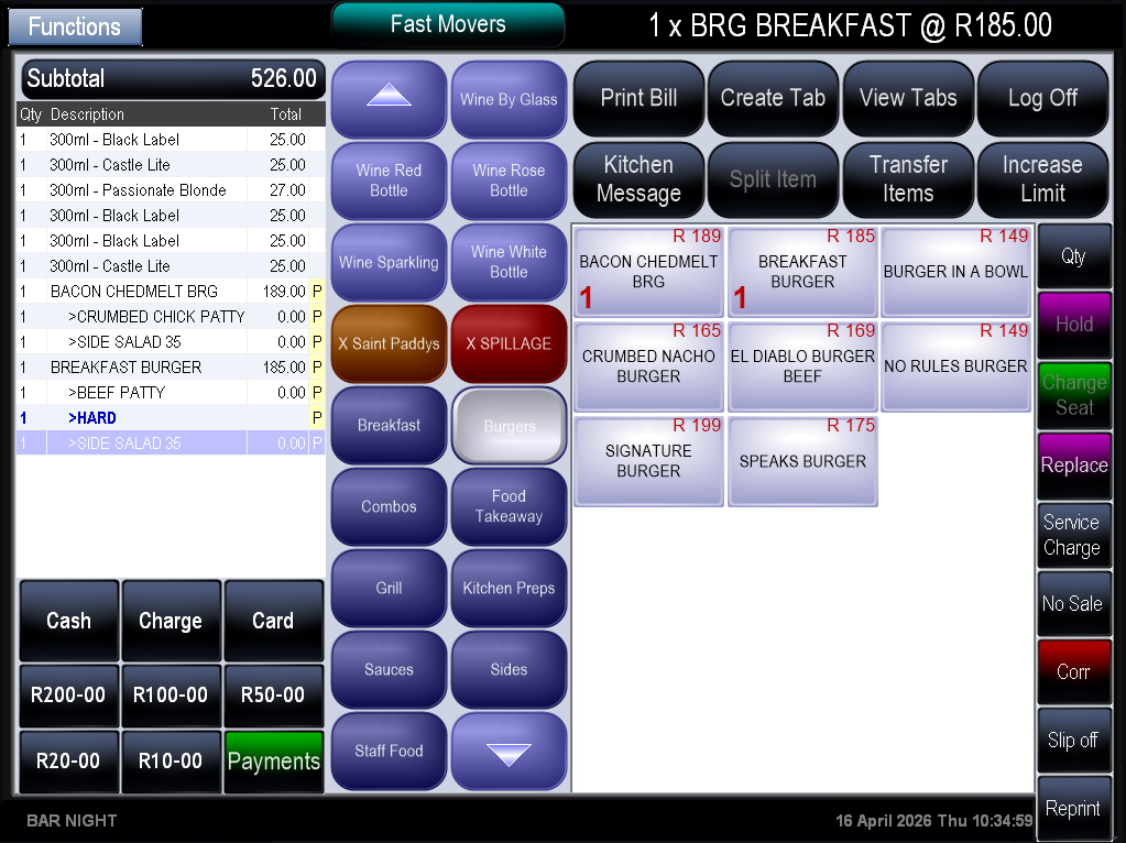 PlatinumPOS retail software interface